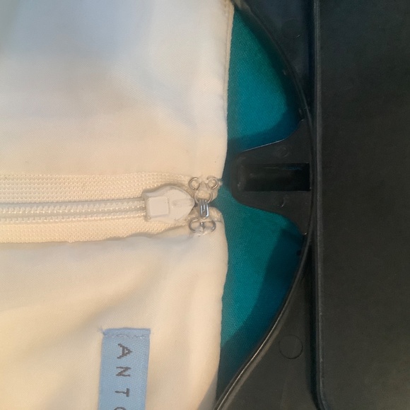 Antonio Melanie • White Peplum Sheath Dress - Picture 6 of 7